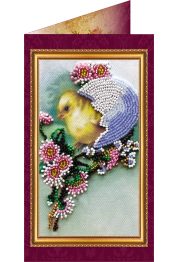 Postcard Bead embroidery kit Easter – 2