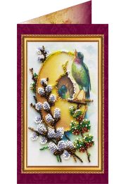Postcard Bead embroidery kit Easter – 7