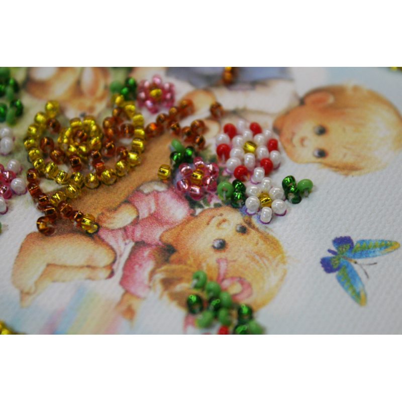 Postcard Bead embroidery kit Congratulations – 1