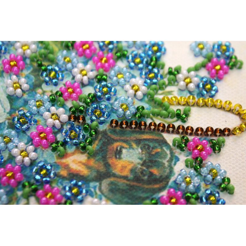 Postcard Bead embroidery kit Congratulations – 2