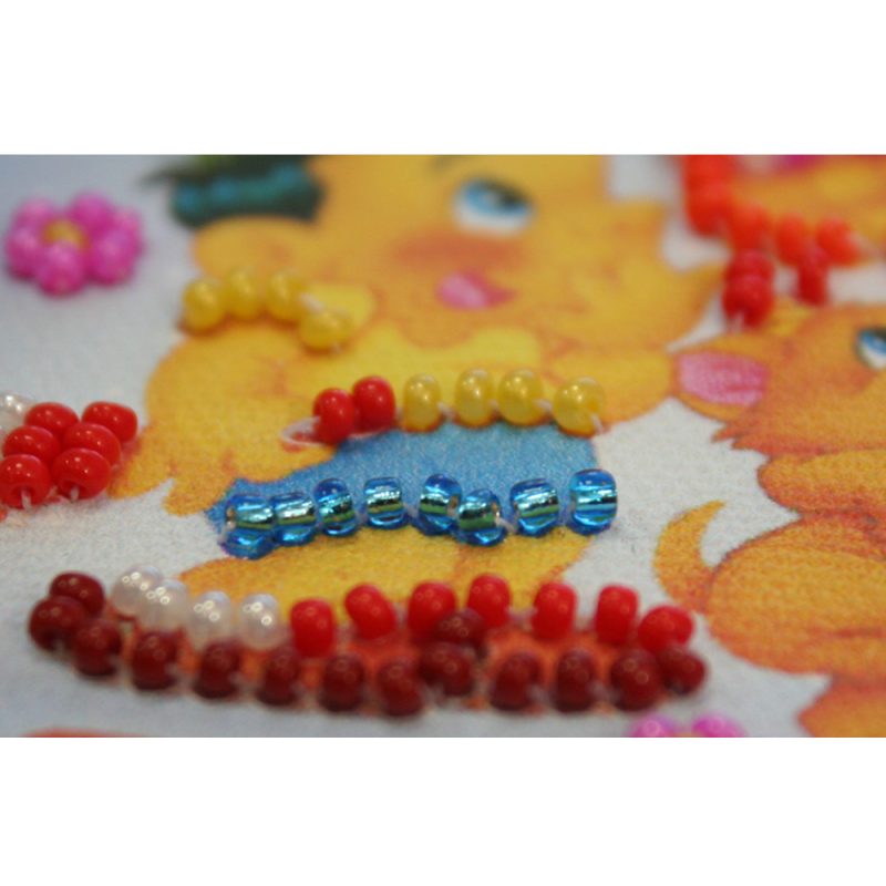 Postcard Bead embroidery kit Congratulations – 3