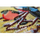Postcard Bead embroidery kit Happy New Year – 2