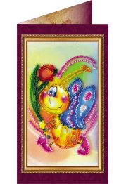 Postcard Bead embroidery kit Congratulations – 6
