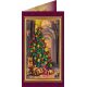 Postcard Bead embroidery kit Happy Christmas – 1