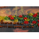 Postcard Bead embroidery kit Happy Christmas – 1