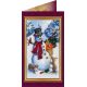 Postcard Bead embroidery kit Merry Christmas – 2