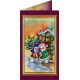 Postcard Bead embroidery kit Funny Christmas – 1
