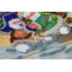 Postcard Bead embroidery kit Funny Christmas – 1