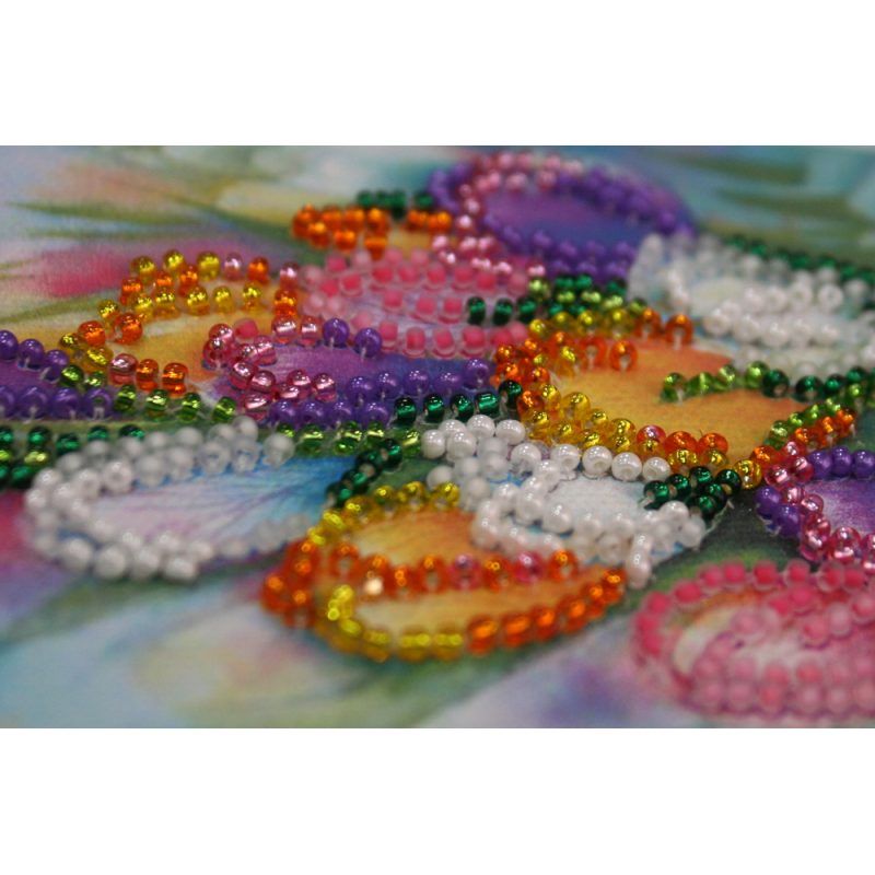 Postcard Bead embroidery kit Happy 8th of March (Women's Day) – 3