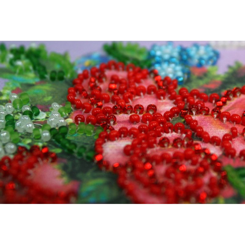 Postcard Bead embroidery kit Happy 8th of March (Women's Day) – 5