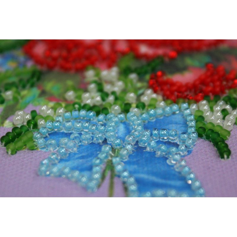 Postcard Bead embroidery kit Happy 8th of March (Women's Day) – 5