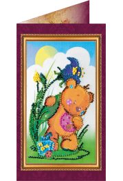 Postcard Bead embroidery kit Happy 8th of March (Women's Day) – 6