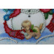Postcard Bead embroidery kit Happy New Year – 8