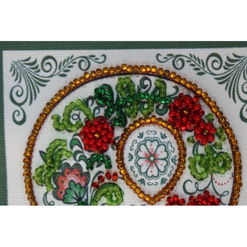 Postcard Bead embroidery kit Happy 8th of March (Women's Day) – 8