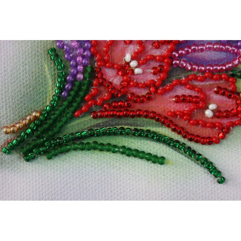 Postcard Bead embroidery kit Congratulations – 9
