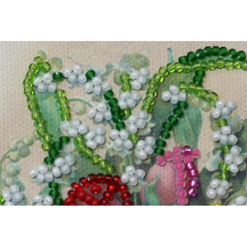 Postcard Bead embroidery kit Congratulations – 11