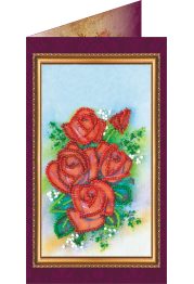 Postcard Bead embroidery kit Congratulations – 12