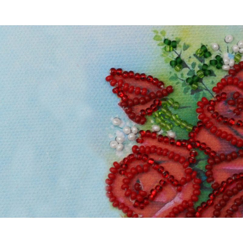 Postcard Bead embroidery kit Congratulations – 12