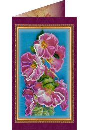 Postcard Bead embroidery kit Congratulations – 14