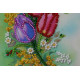 Postcard Bead embroidery kit Happy 8th of March (Women's Day) – 9