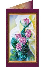 Postcard Bead embroidery kit Congratulations – 15