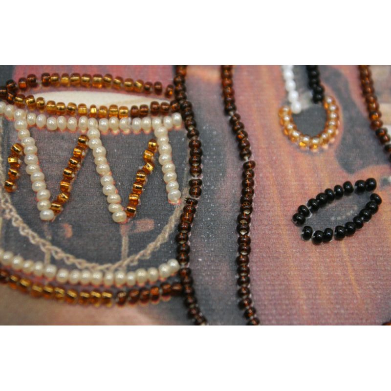 Postcard Bead embroidery kit Congratulations – 18