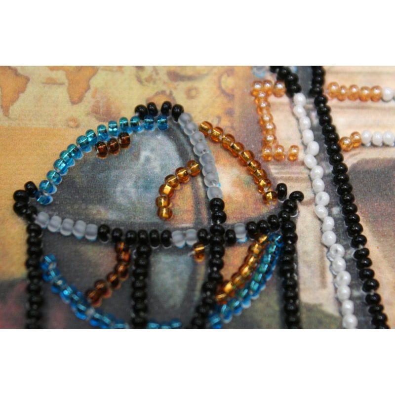 Postcard Bead embroidery kit Congratulations – 18