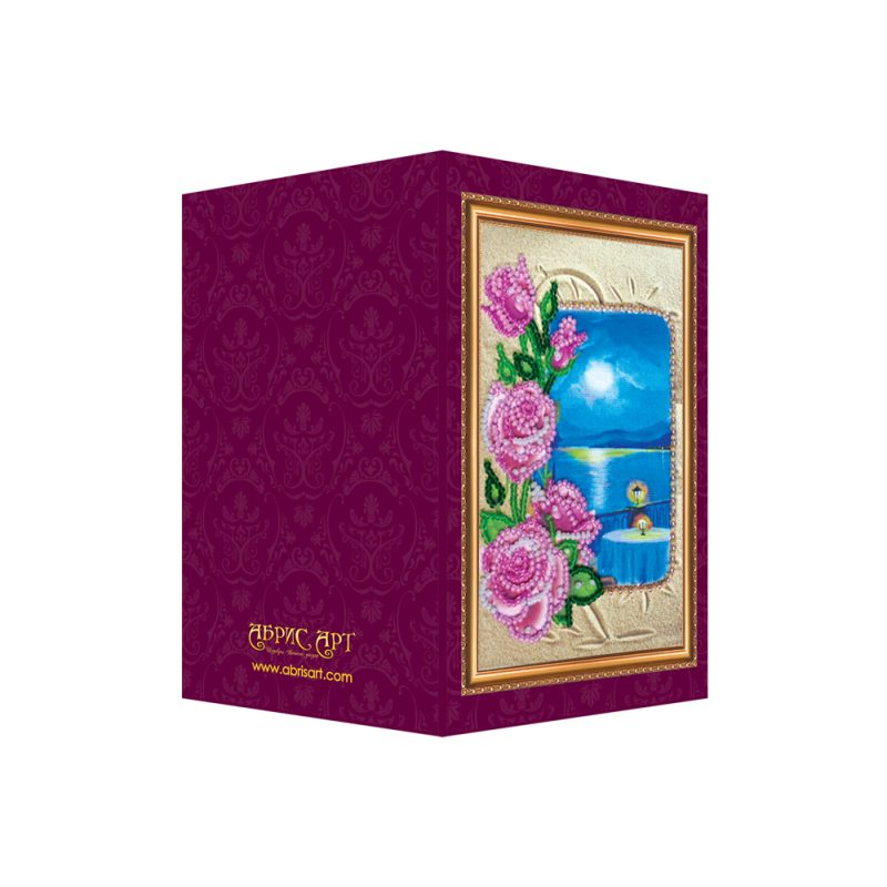 Postcard Bead embroidery kit South night – 1