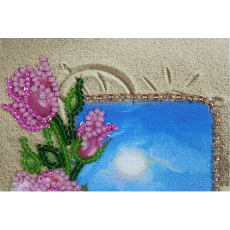 Postcard Bead embroidery kit South night – 1