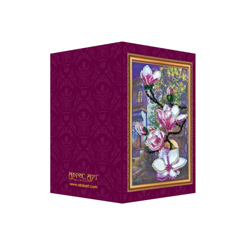 Postcard Bead embroidery kit South night – 3