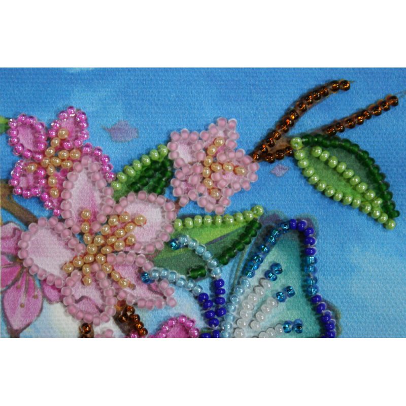 Postcard Bead embroidery kit South night – 4