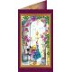 Postcard Bead embroidery kit Best wishes