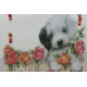 Postcard Bead embroidery kit Miss you – 1