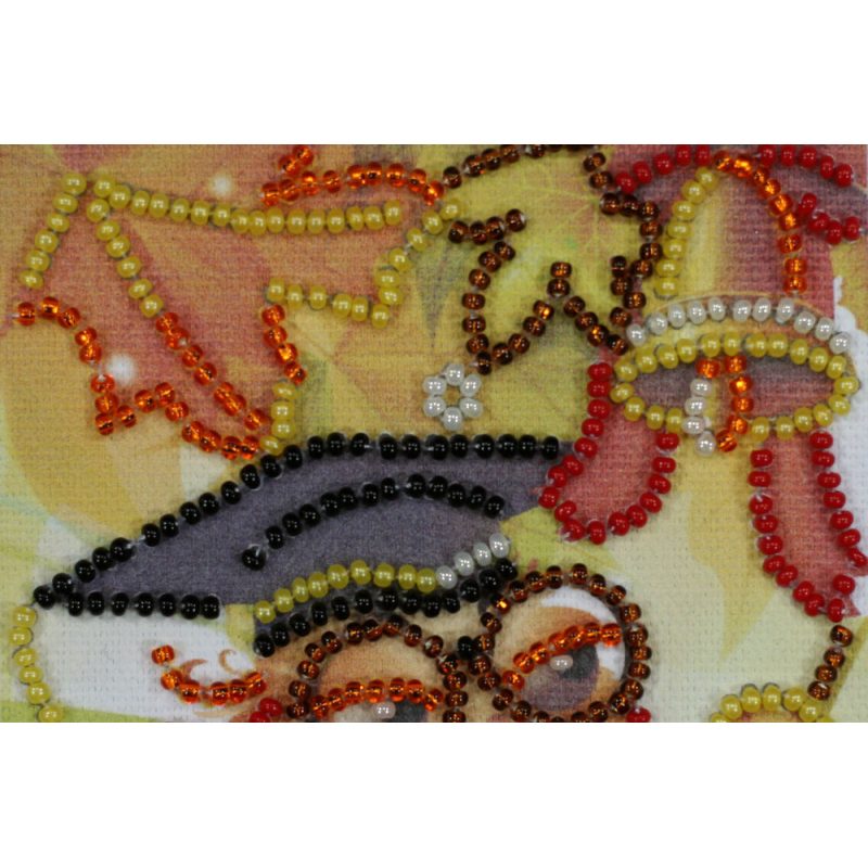Postcard Bead embroidery kit Best teacher – 1