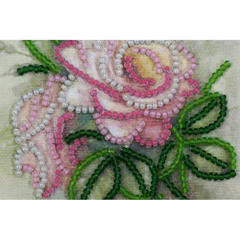 Postcard Bead embroidery kit Happy Anniversary – 1