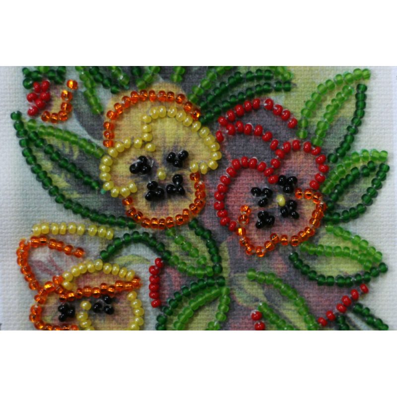 Postcard Bead embroidery kit Happy Anniversary – 2