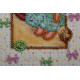 Postcard bead embroidery kits Teddy bear - 1