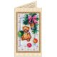 Postcard bead embroidery kits Teddy bear - 4