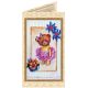 Postcard bead embroidery kits Teddy bear - 5