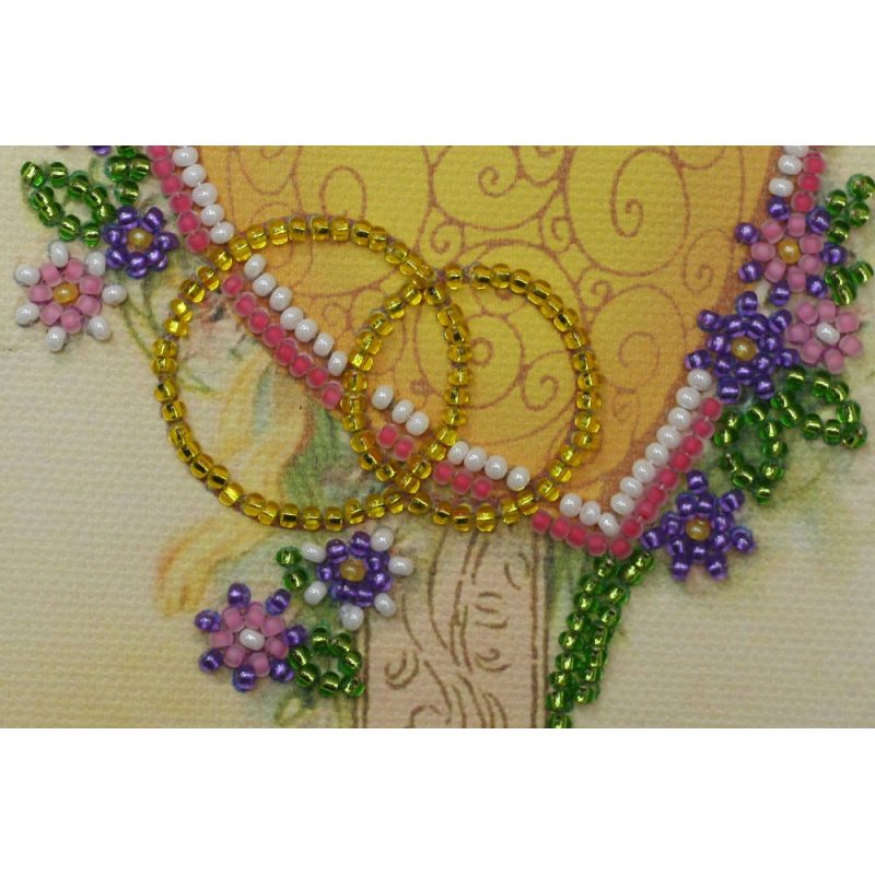 Postcard bead embroidery kits Happy Wedding – 4