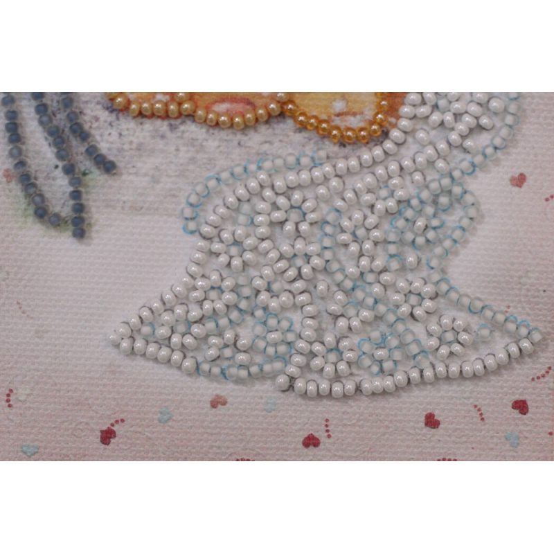 Postcard bead embroidery kits Happy Wedding – 5