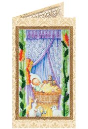 Postcard bead embroidery kits Cradle