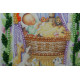 Postcard bead embroidery kits Cradle