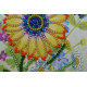 Postcard bead embroidery kits Festive bunch of flowers