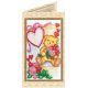 Postcard Bead embroidery kit Teddy bear