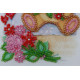 Postcard Bead embroidery kit Teddy bear