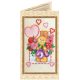 Postcard Bead embroidery kit Sundog