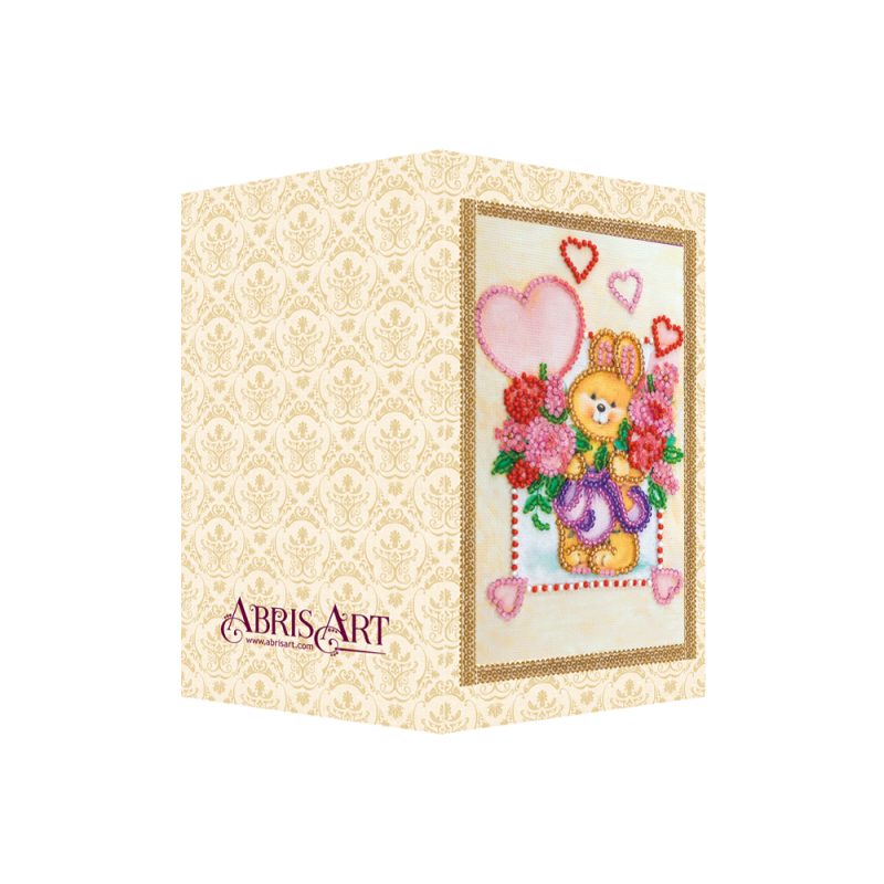 Postcard Bead embroidery kit Sundog