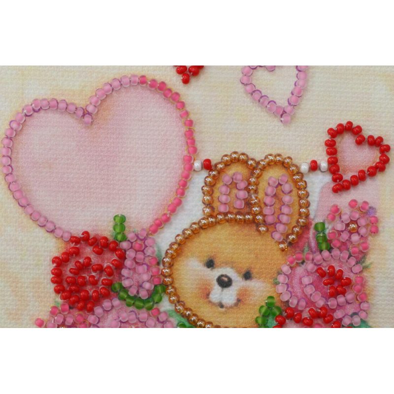 Postcard Bead embroidery kit Sundog