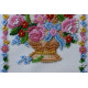 Postcard Bead embroidery kit Flowers by angel